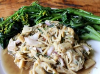 Thai Foods Würzige Bambussuppe