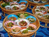 Comida tailandesa do norte da tradição
