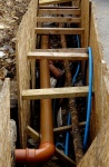 Underground Plumbing Pipe Work
