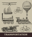 Vintage transportset