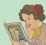 Žena čtení