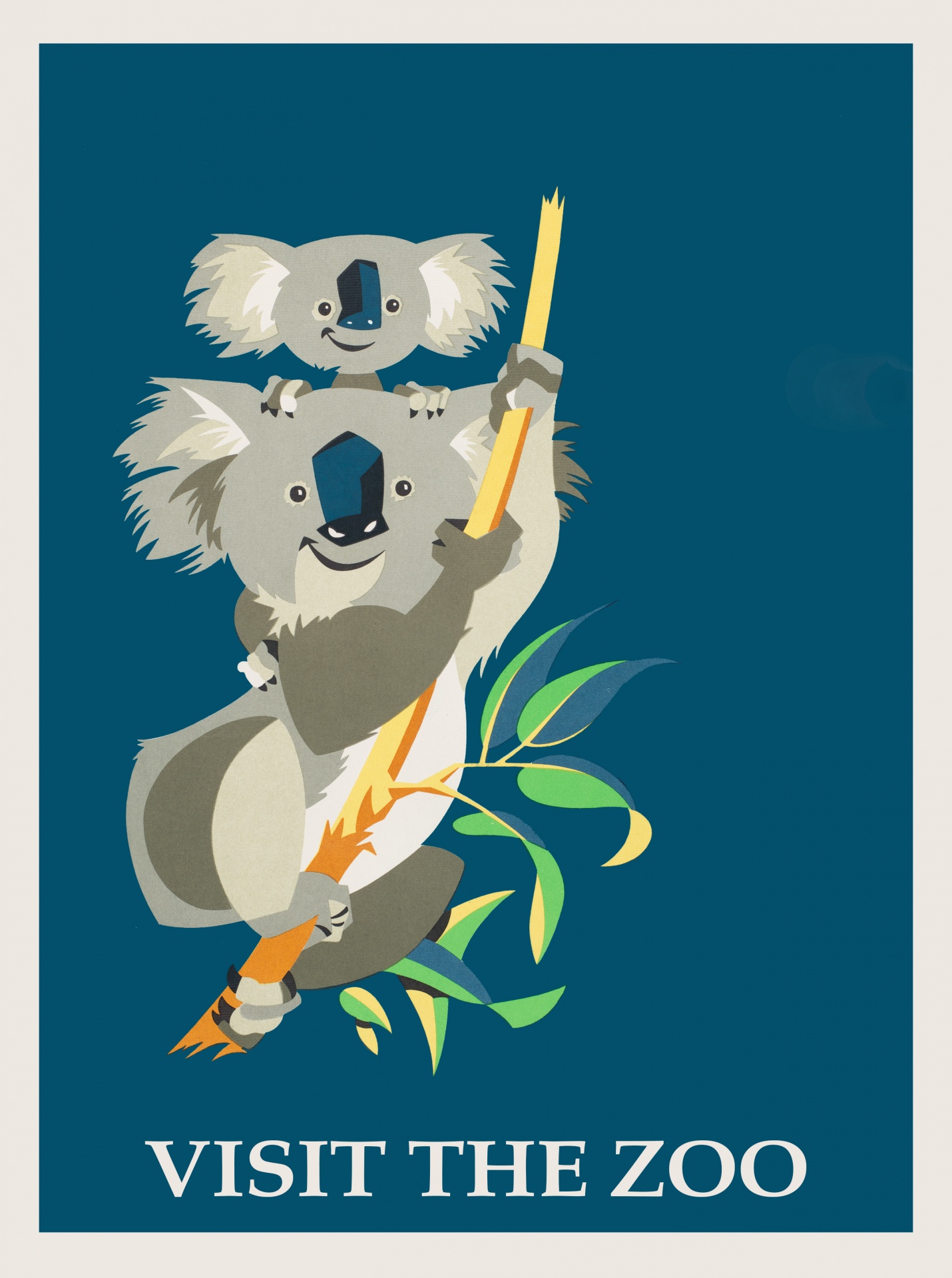 Koala Bear Zoo-affisch