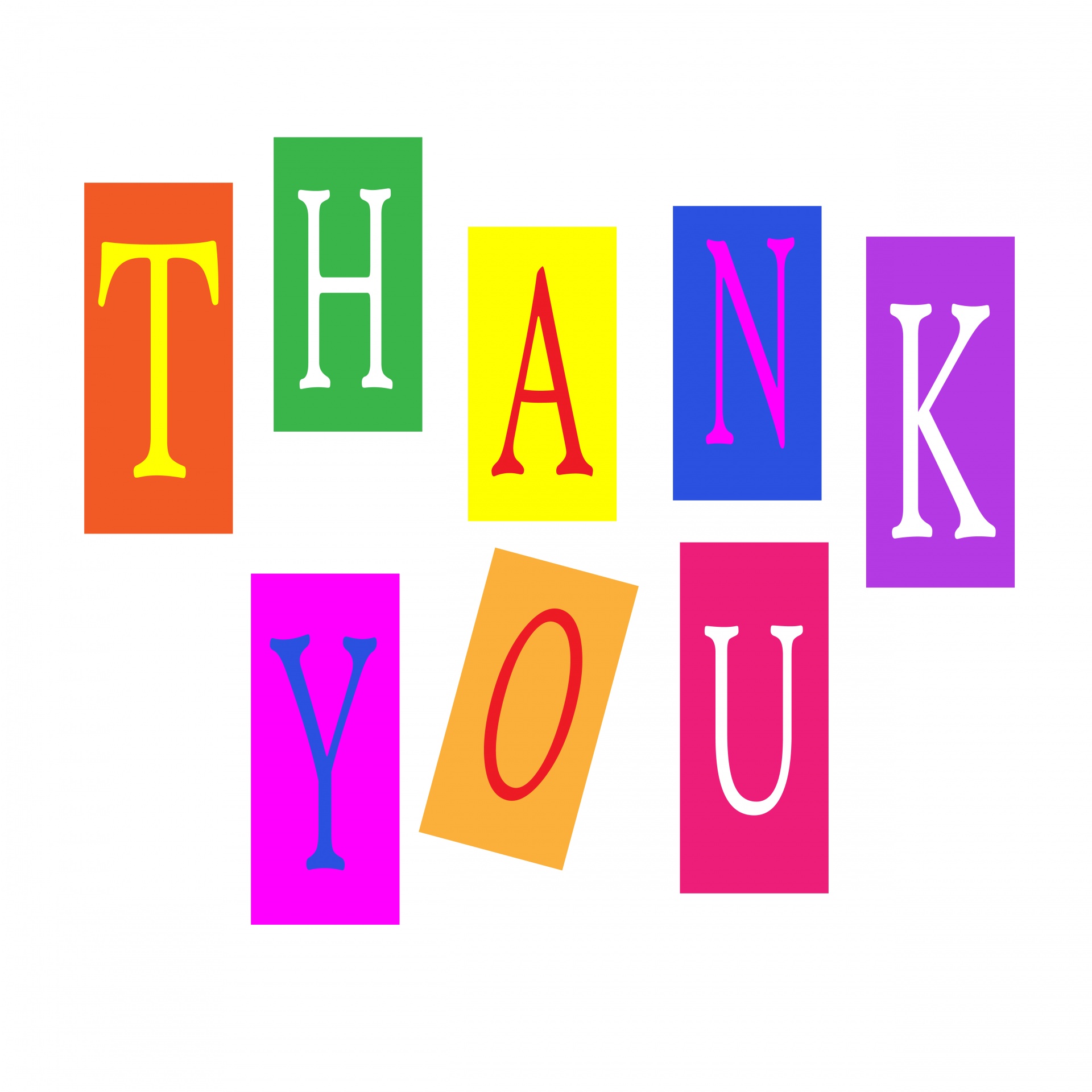 Thank You Clipart Free Stock Photo - Public Domain Pictures