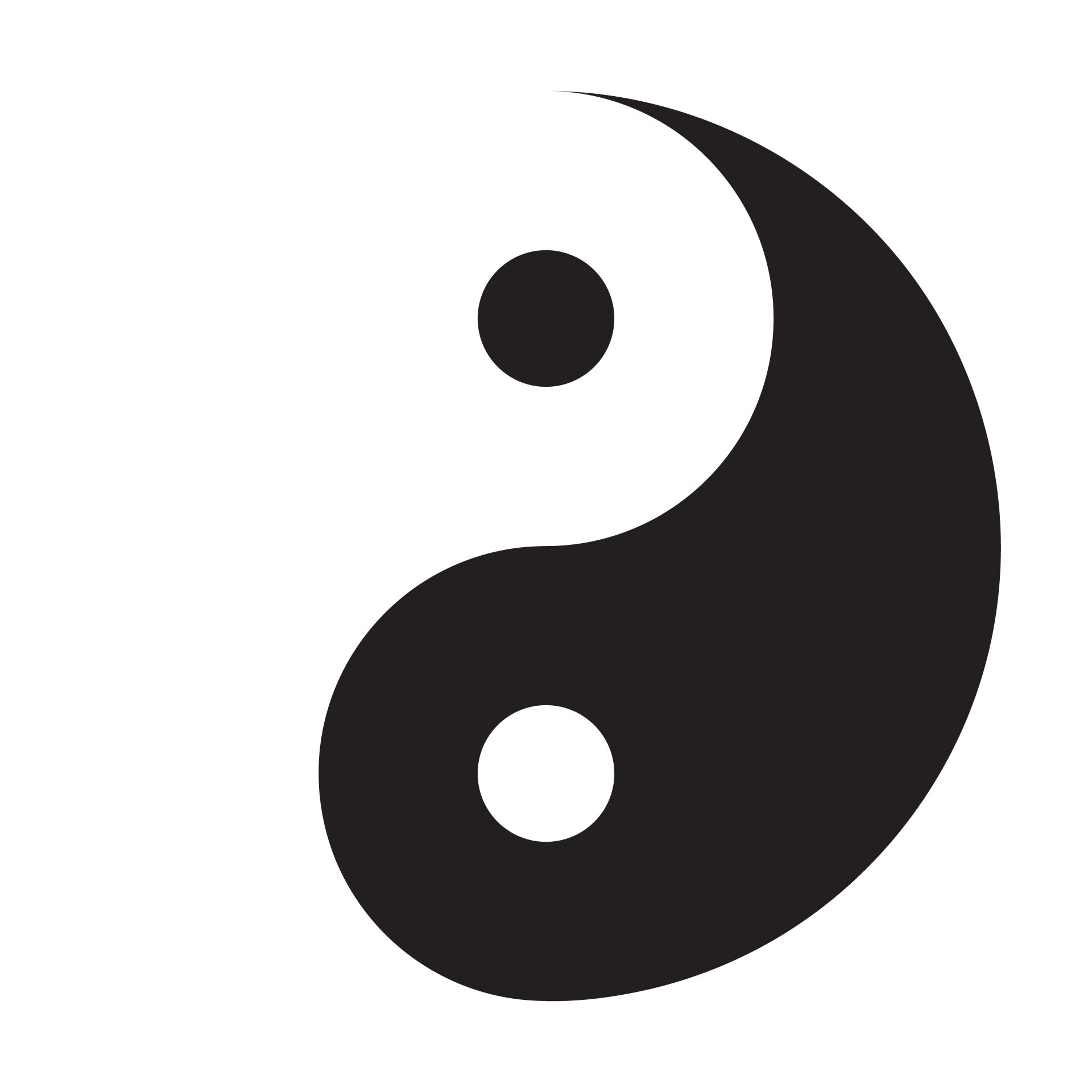 Symbole Yin Yang Photo stock libre - Public Domain Pictures