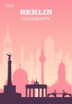 Berlin Reiseplakat