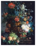 Blumenvase Kunst Vintage Blüten