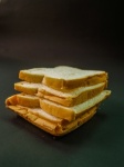 Domácí plátky bílého chleba