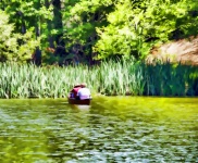 Barco no lago