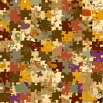 Abstract Jigsaw Puzzle Backgroud