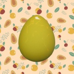Yellow Egg Illustration