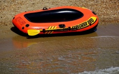 Inflatable Rubber Beach Dinghy Boat