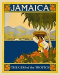 Jamajka cestovní plakát