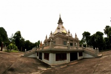 Pagodas at Wat TAM PIANG DIN