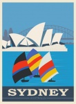 オーストラリア、シドニー旅行ポスター