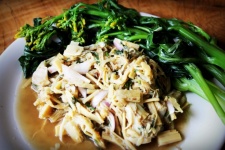 Thai Foods Würzige Bambussuppe