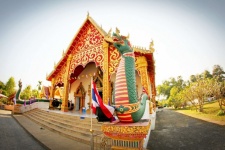 Thai Temple Wat Phra that suan tan, Nan