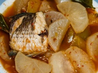 Tom Yum Fisch, thailändisches Essen