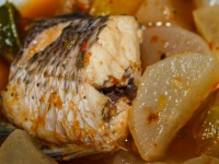 Tom yum fish, tajskie jedzenie