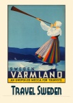 Vintage utazási poszter Európában