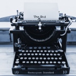 Máquina de escrever vintage final