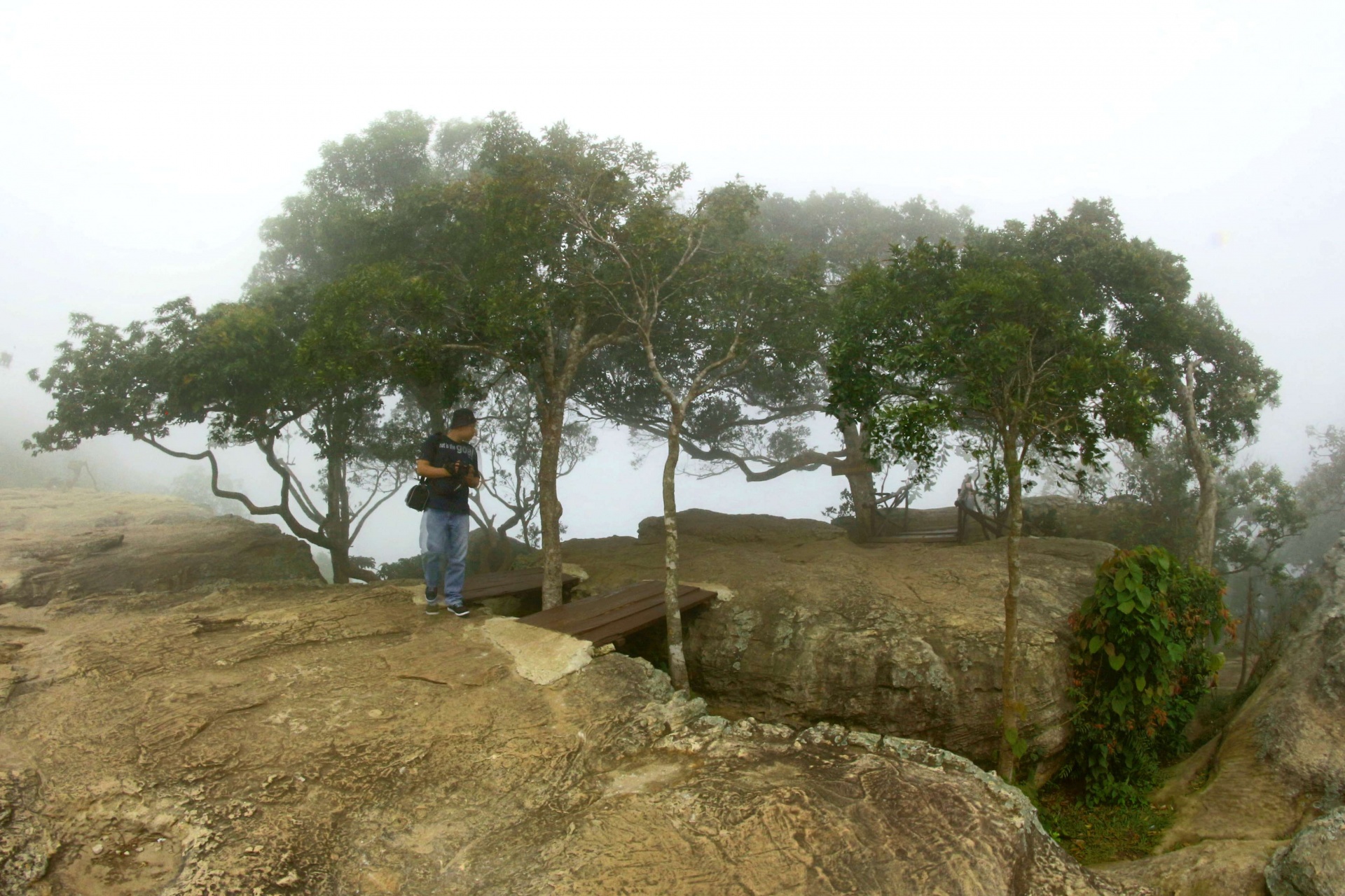 Klif in het Nationaal Park Pa Hin Ngam