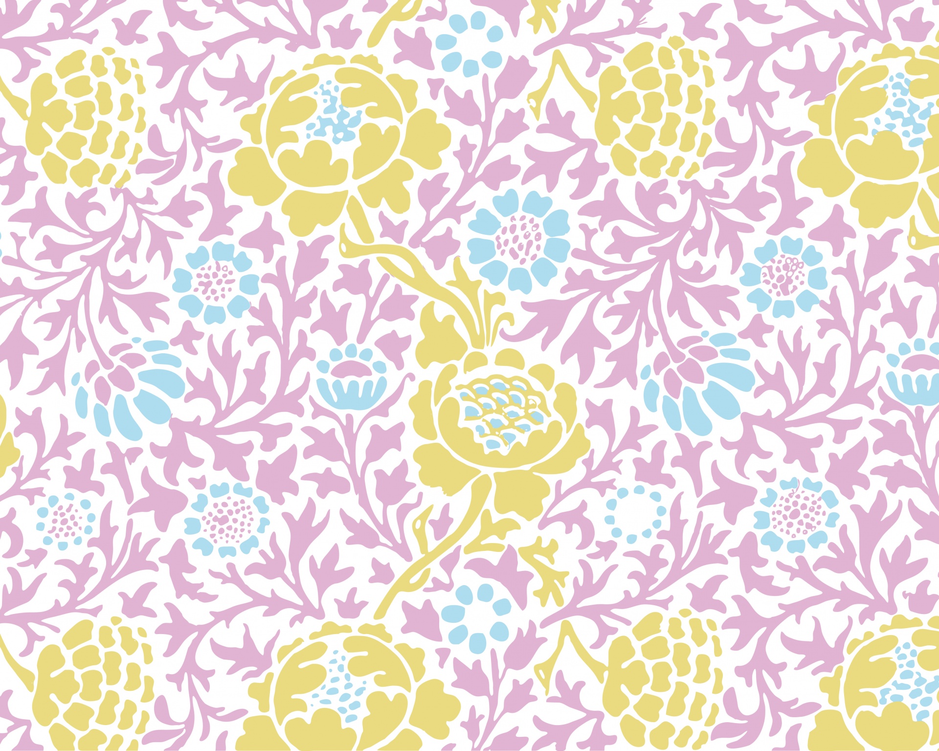 Floral Wallpaper Pattern Background