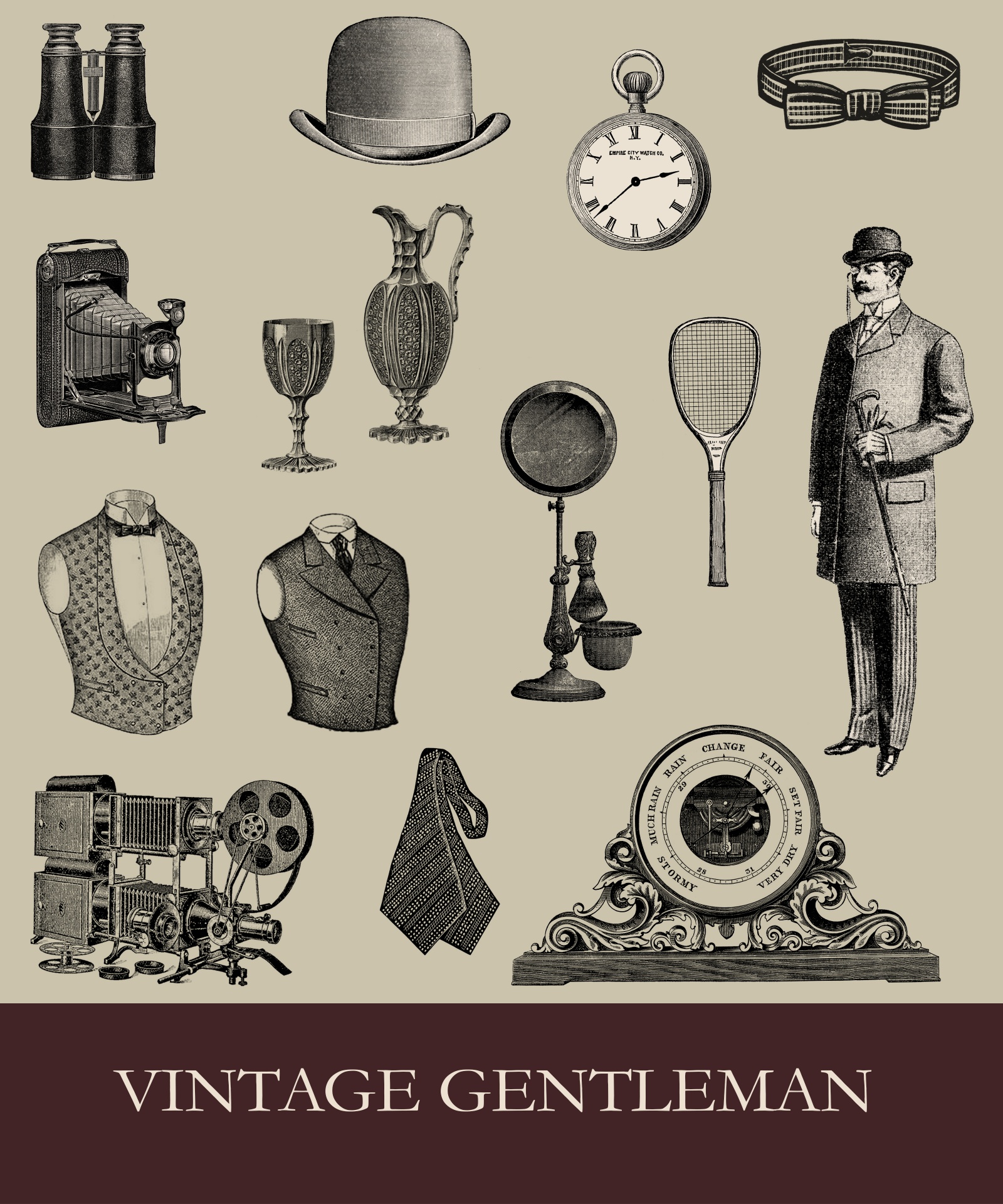 Gentleman Vintage Victoriaans