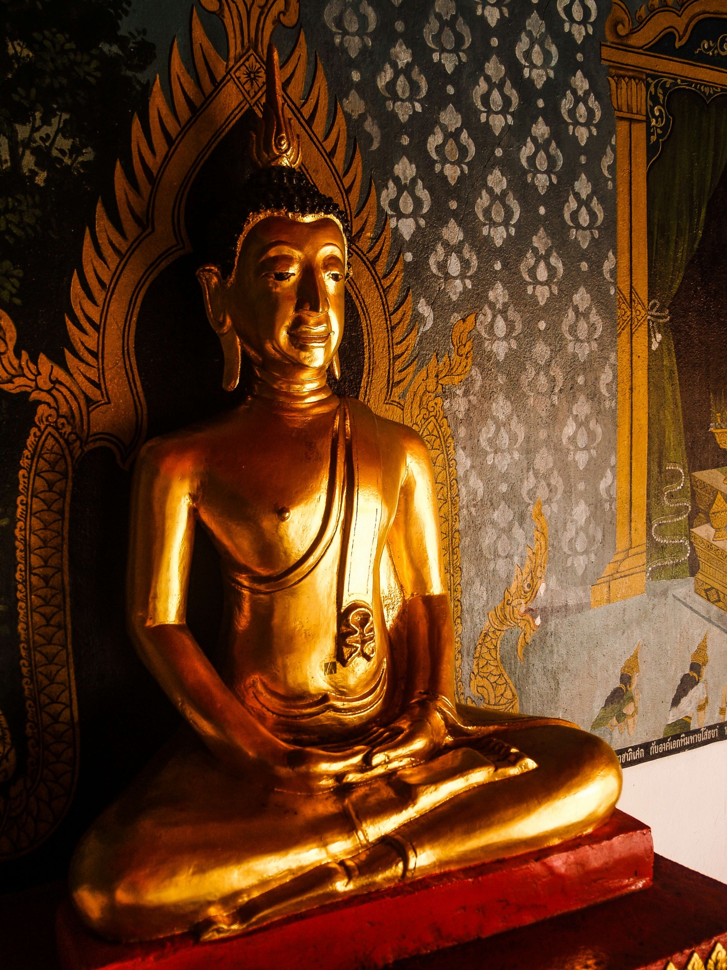 Pagoda dorada en Wat Phra That