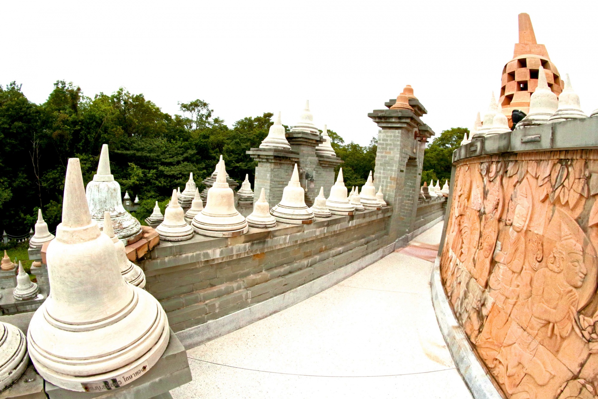 Imágenes HDR de pagoda en wat pa kung