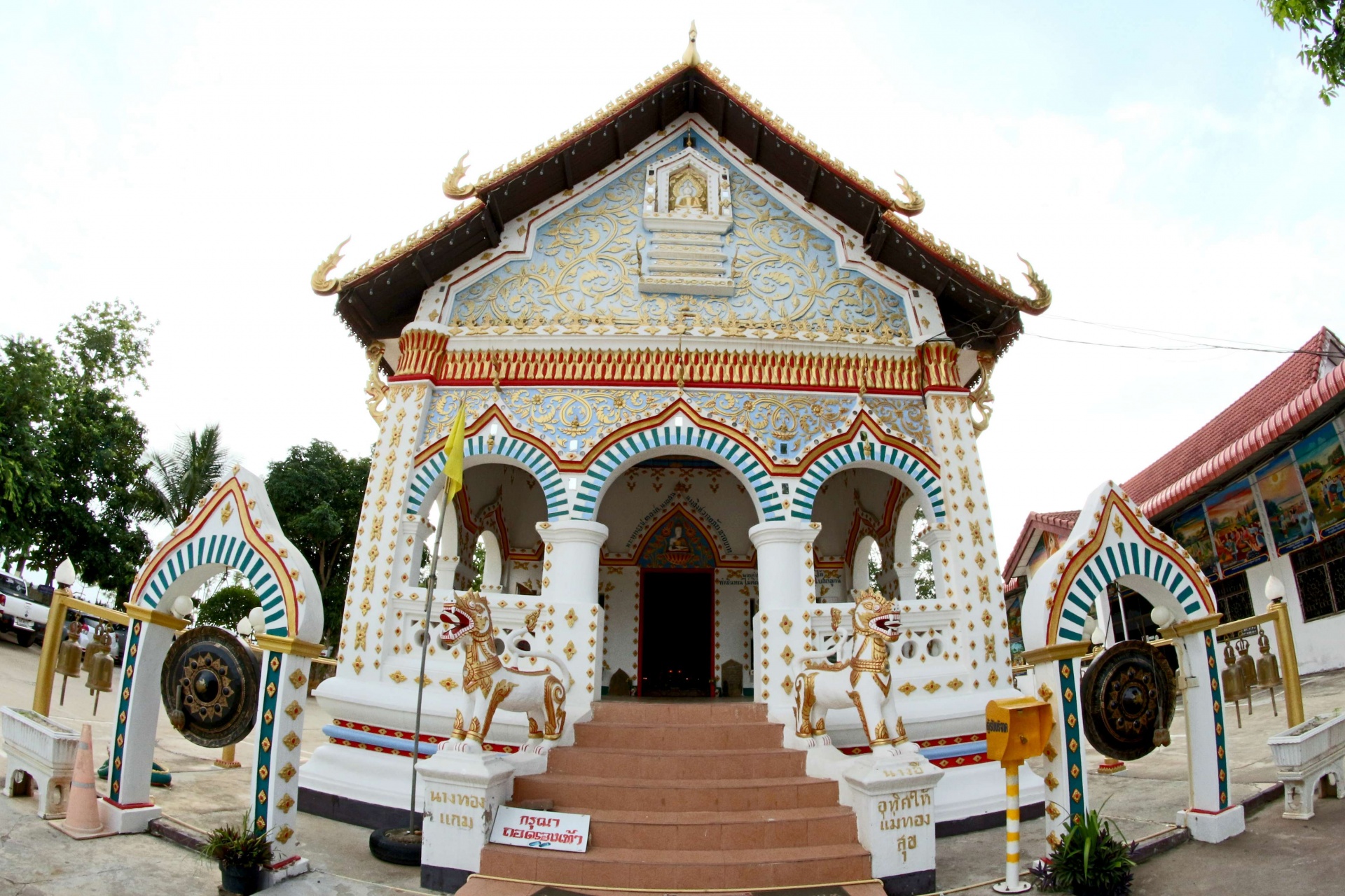 HDR Images Of Wat In Chiang Khan ,Loei,