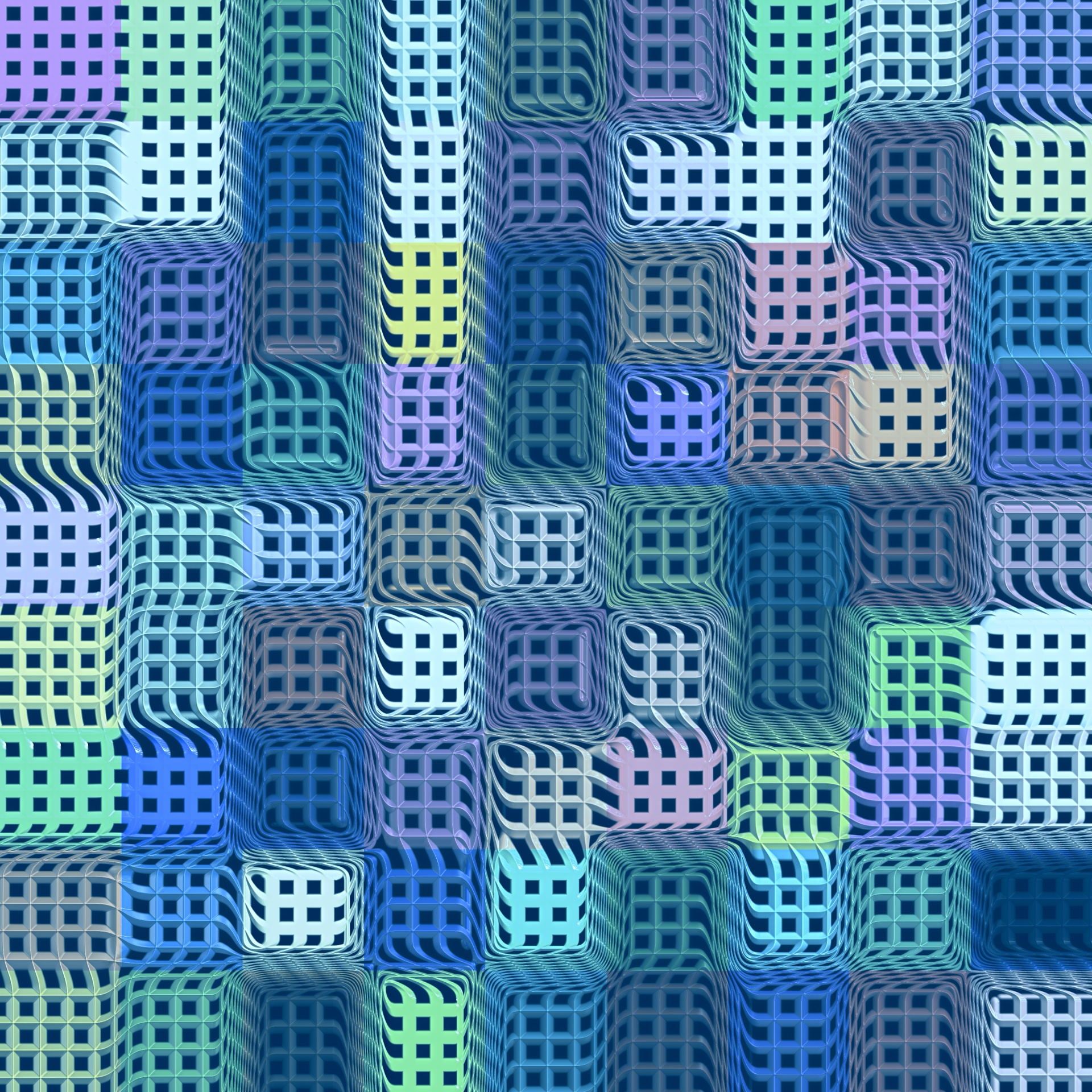 Cuadrícula de cuadrados de diseño de waf