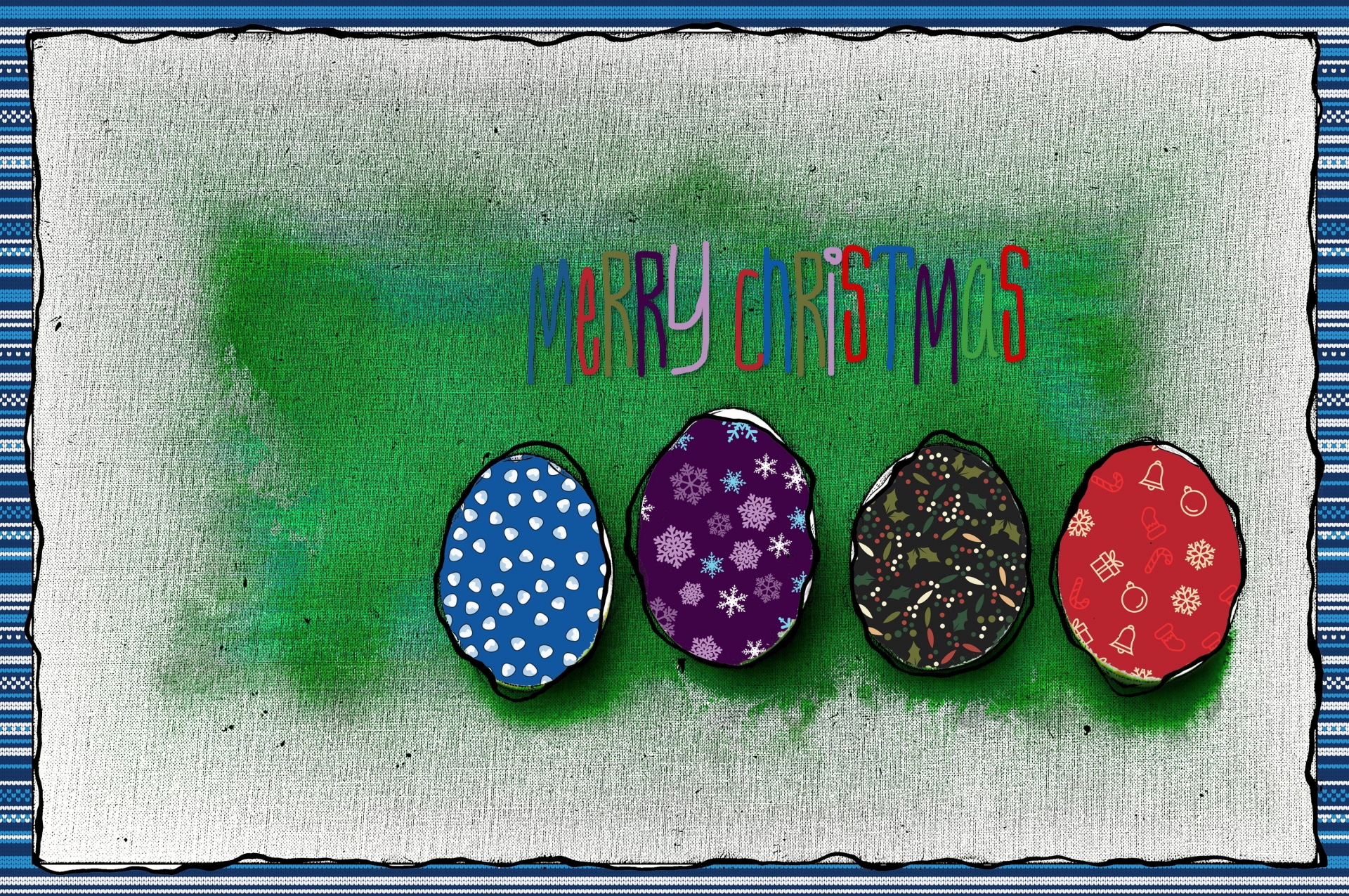 Huevos de navidad