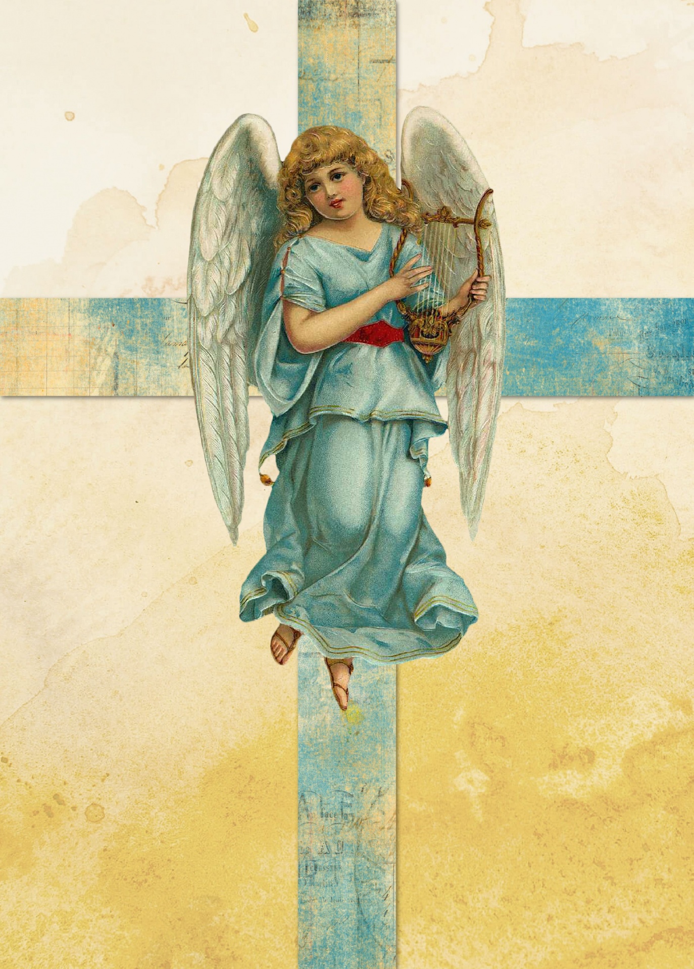 Vintage Angel Cross