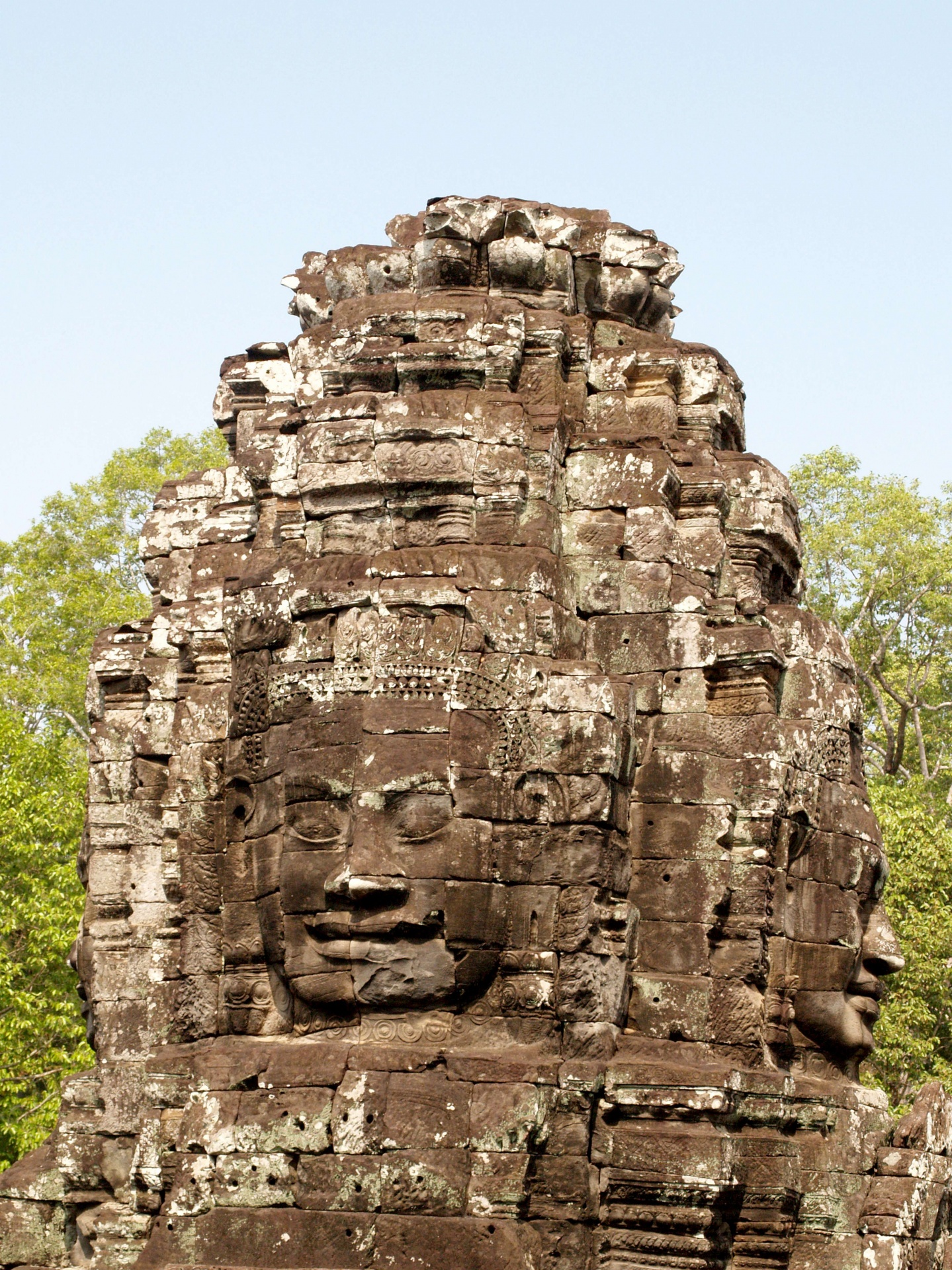 Khmer Architecture Bayon Temple , Angkor Free Stock Photo - Public
