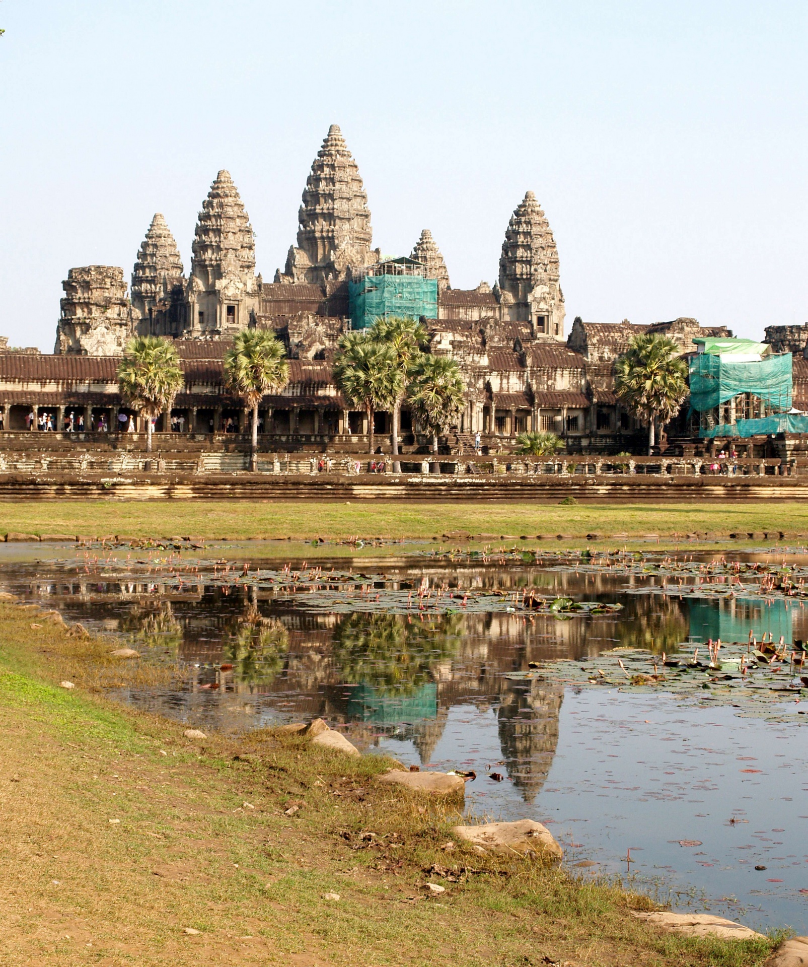 Khmer-architectuur Bayon-tempel, Angkor