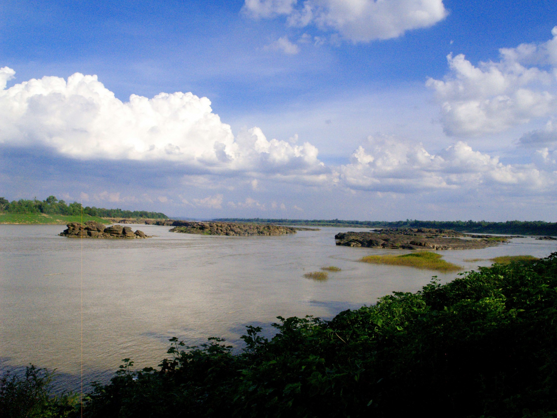 Mekong in Khong Chiam, Ubon ratchathani