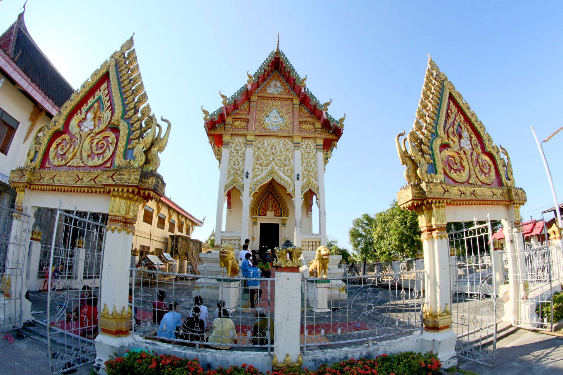Mönch Ordinationszeremonie in Thailand