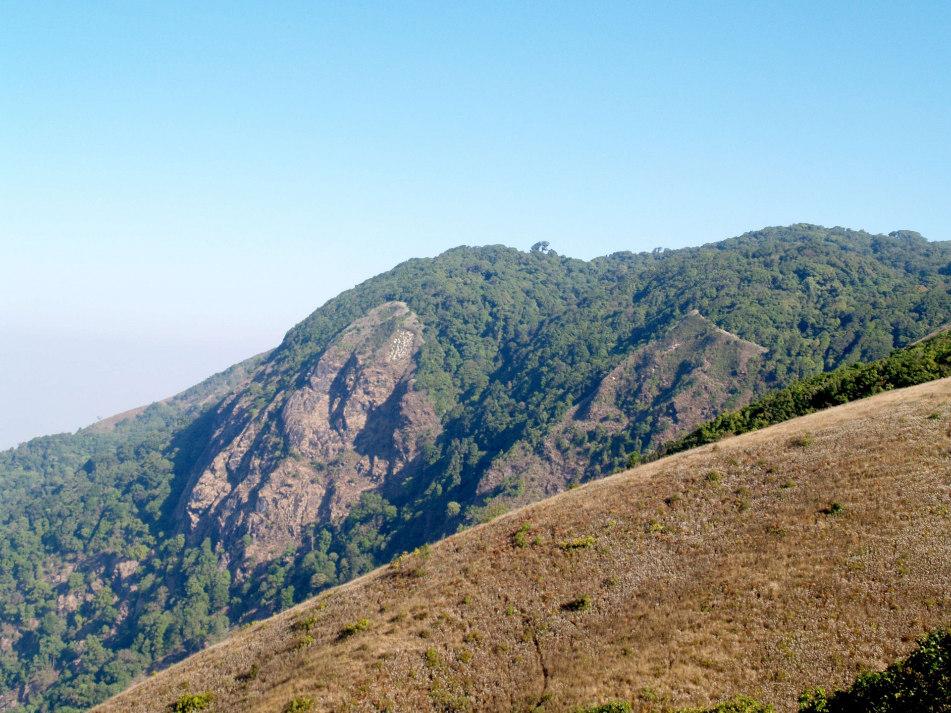 Berg, doi inthanon nationaal park
