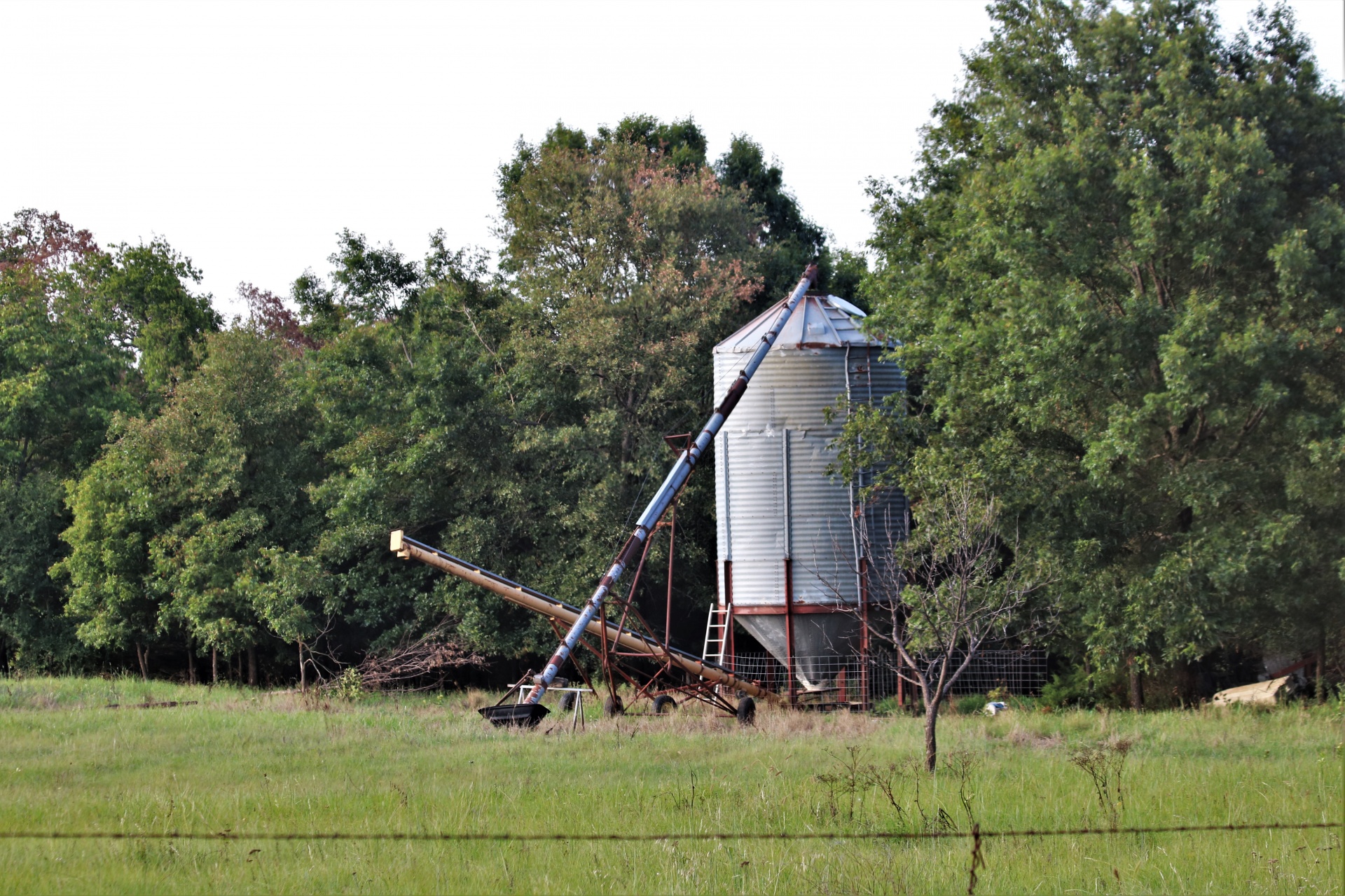Viejo silo de grano