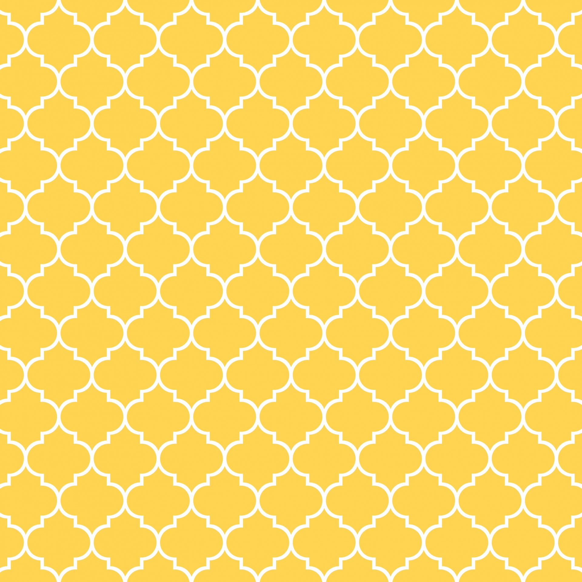 Quatrefoil Pattern Background