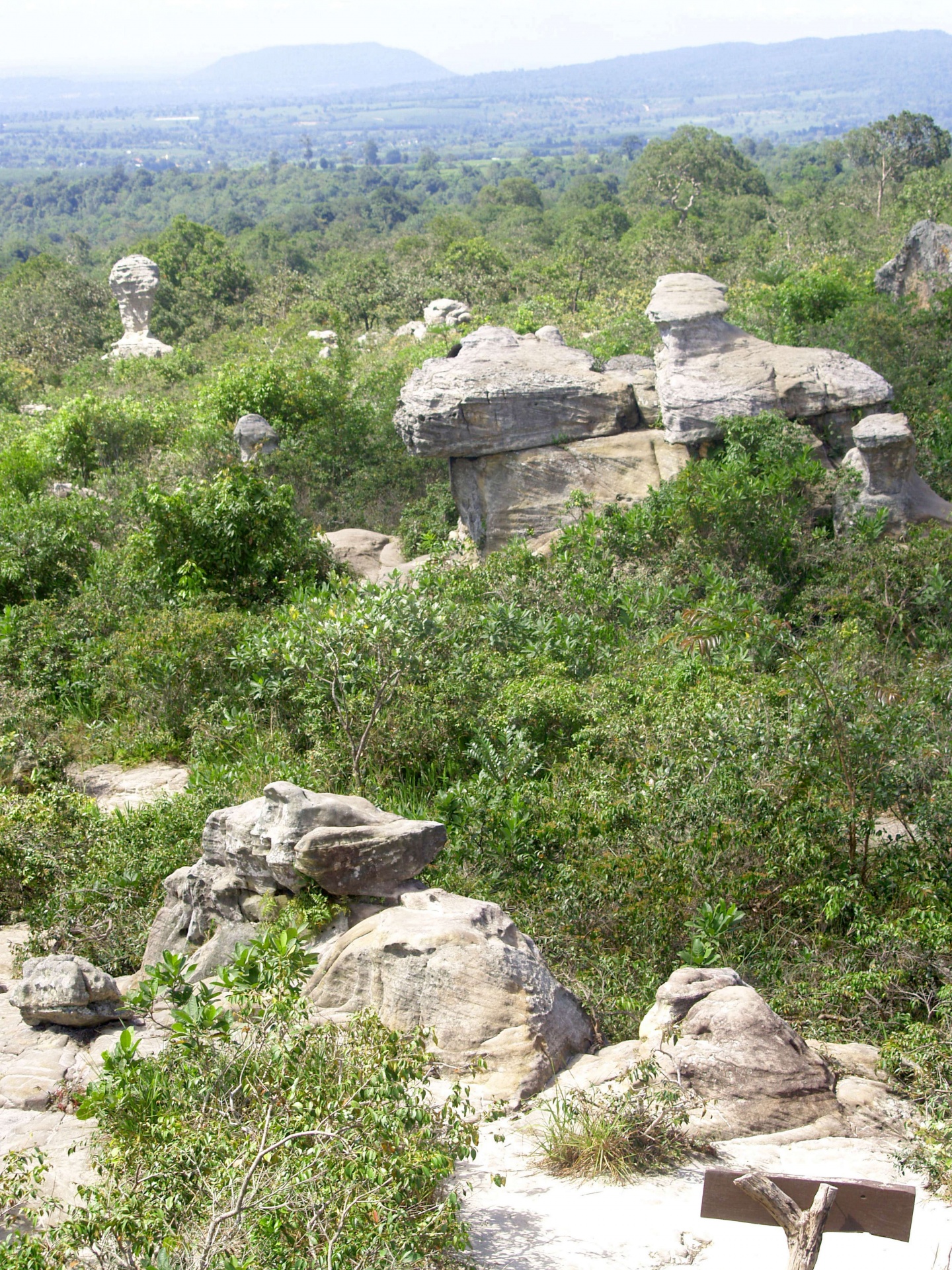 Rock At Pa Hin Ngam National Park
