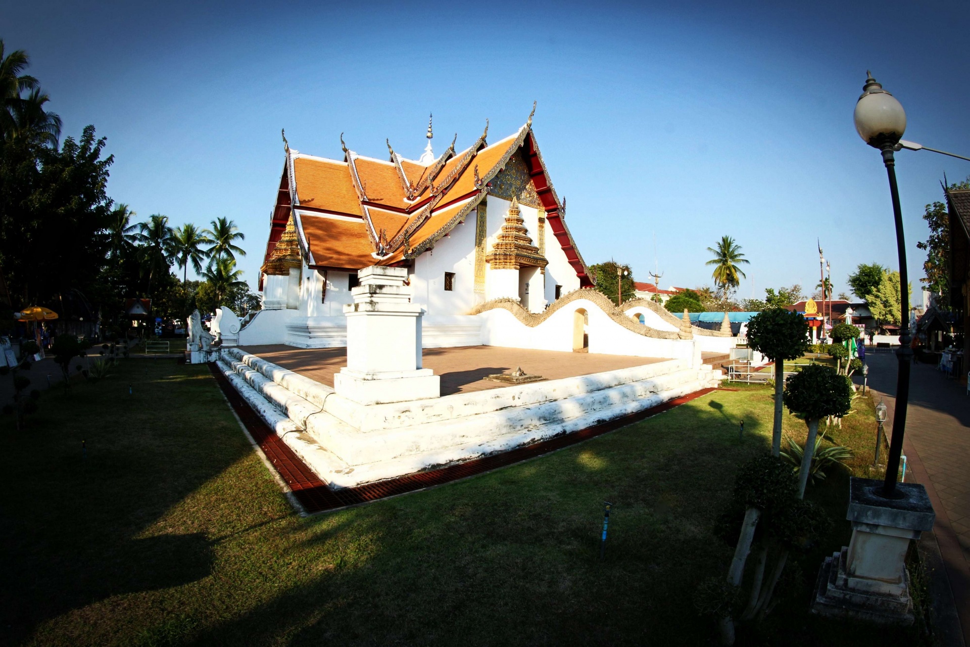 Tempel van Wat Phumin in Nan, Thailand