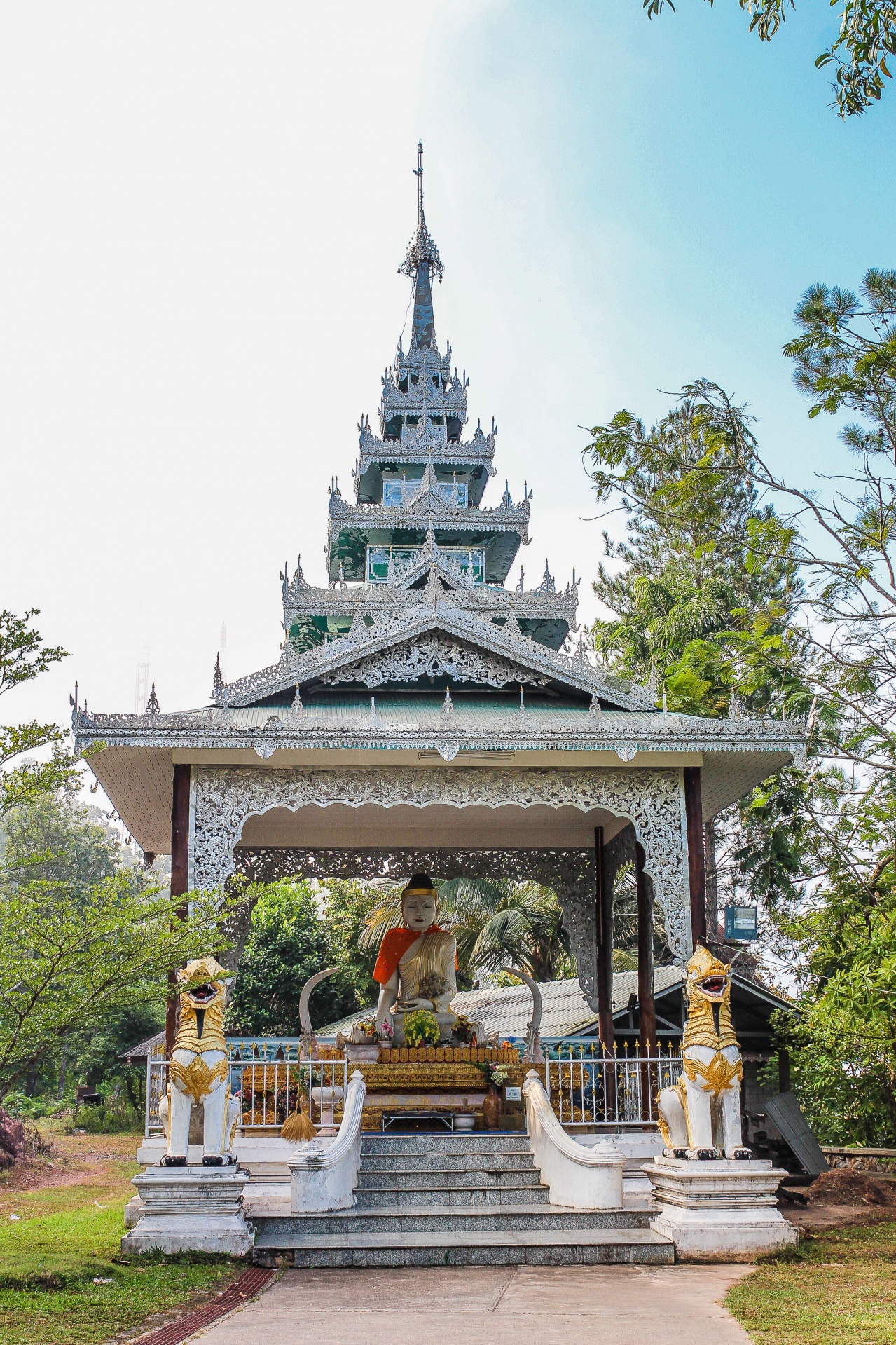 Temple Wat Phra That Doi Kong Mu