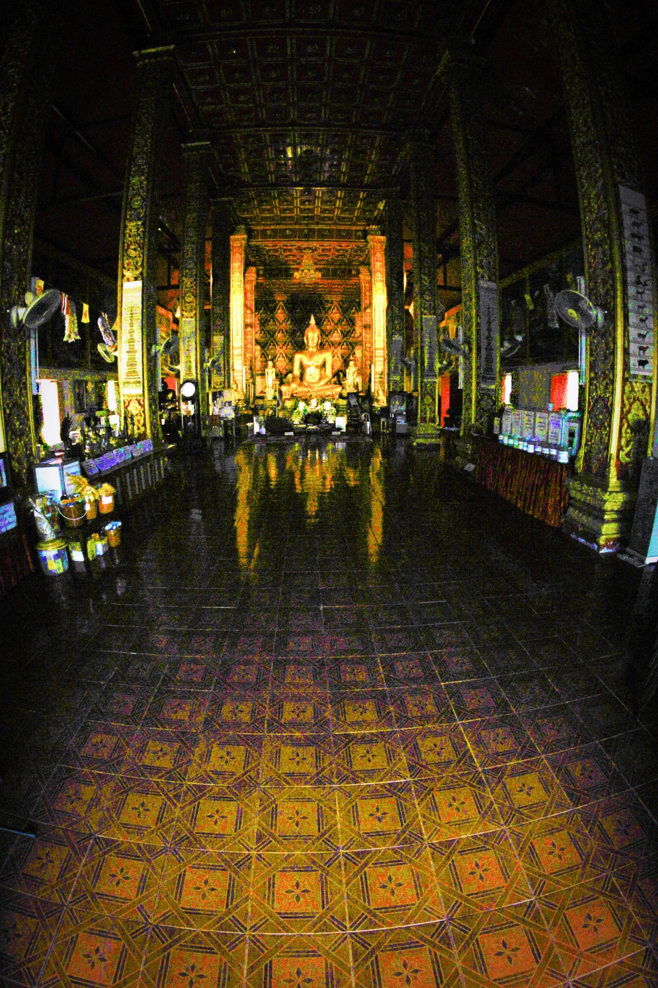 Templo tailandés Wat Phra que suan tan,