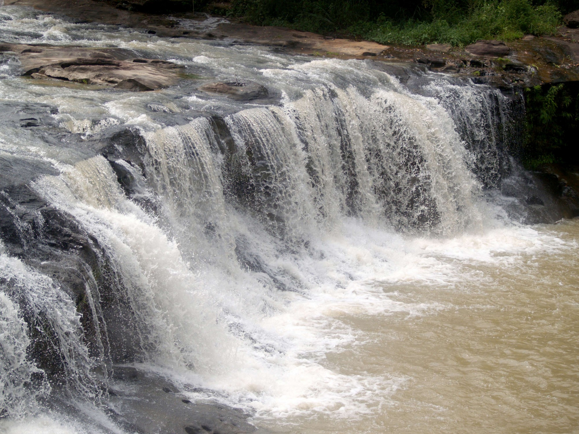 Waterfall At Ubonratchathani Thailand