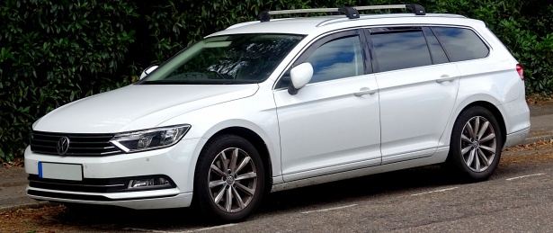 White Volkswagen Station Wagon Free Stock Photo - Public Domain Pictures
