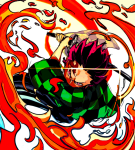 Anime Slayer Fire Andning