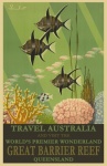Плакат путешествия Австралии