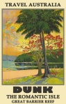 Cartaz de viagens vintage da Austrália