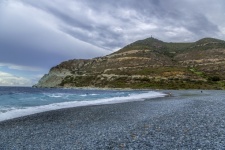 Spiaggia Nera a Nonza Corsica